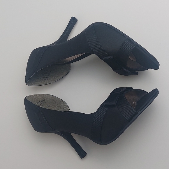 Mossimo supply co black women's heels size 5 M - Picture 2 of 11